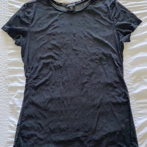 Torrid Black Fitted T-Shirt Tank Top